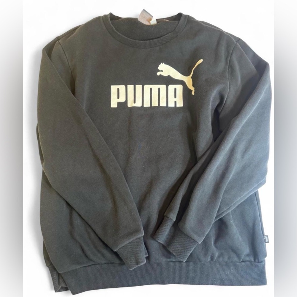 Puma Black Crewneck Sweater